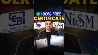 A to Z Stock Market FREE Course by SEBI 🔥✅️ #shorts