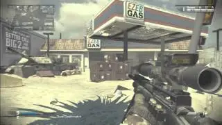 Call of Duty Ghosts - 1v2 Quickscope match USR Gameplay - (COD GHOSTS)