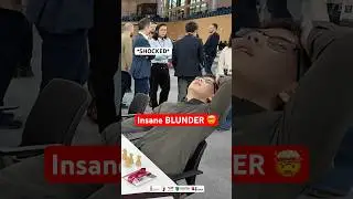 Insane Queen BLUNDER SHOCKS Grandmasters 🤯 #chess