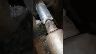 wood mil fan shaft repair #welding #machinist #automobileengineering #automobile #machine #repair