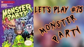 Let's Play Retro #75 Monster Party (Day 6 Of 13 Days Of Halloween) 