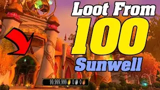 Добыча с 100 забегов в Солнечный Колодец! Фарм золота в WoW TWW
