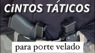 melhores CINTOS TÁTICOS para P0RTE VELADO