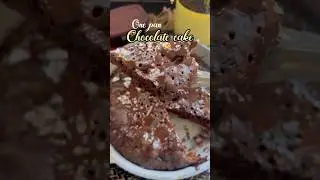 One pan chocolate cake | Chocolate cake in fry pan | chocolate cake recipe #chocolatecake #recipe