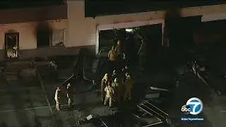 2 killed, 1 injured in fire at abandoned building in Long Beach