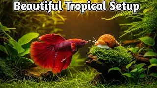 DIY Tropical Betta Community Tank Design Develop idea