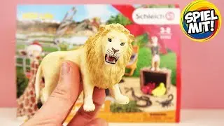 SCHLEICH ADVENTSKALENDER 2018 Wild Life mit Tierarzt und WILDEN TIEREN |Frisst der Löwe die anderen?