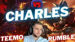 CHARLES | TEEMO VS RUMBLE | TOP GAMEPLAY | Patch 15.17 / Season 15 | #LeagueofLegends