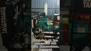 Sasta Generator 🔥 Ready To Dispatch #mahindra #mechanic #dieselgenerator #repair #generatorset vira