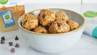 Oatmeal Cookie Bliss Balls  |  Vegan Snack