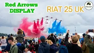 Red Arrows Phenomenal Display in RIAT 2025 I UK I Air Travel Show