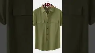 Linen Short-Sleeved Men's Shirts 9