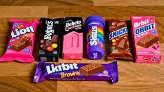 Sweet Rainbow Candy Crunch ASMR 🍬 Relaxing Sounds
