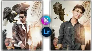 PicsArt Eagle Photo Editing Tutorial in Picsart Step by Step - Eagle Concept Photo Editing