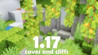 playing minecraft 1.17 caves and cliffs! (A LOT of new features!) || Snapshot 21w20a