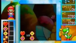 Nintendo Puzzle Collection, Yoshi's Cookie -- Original, Round 1