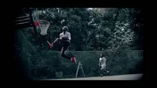 Rare clip of Young thug basketball skills