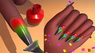 Acrylic Nails 💅 All Levels gameplay Android games day -5 VIP Client #shorts