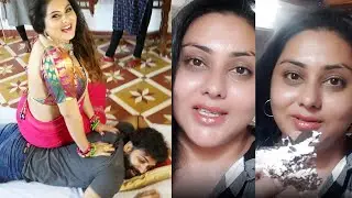 Namitha Special Birthday Wishes to her Husband Veer | Namitha Veer Best Moments | Namitha | Veer