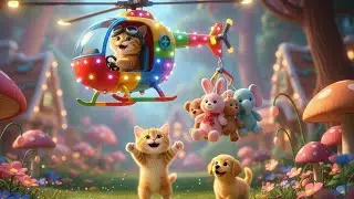Colorful Giant Ball Pit Fun: Cats Jump Into a Rainbow Sea of Balls for Kids