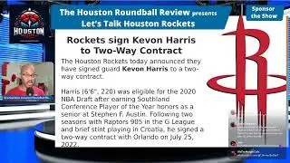 Rockets Sign Kevon Harris to Two-Way Contract