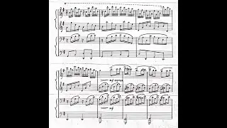 John Field - Rondo in G Major for Piano, Four-Hands, H. 43 (1813) [Score-Video]