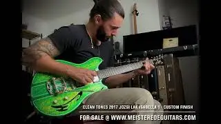 For sale @ www.MEISTEREDEGUITARS.com- 2017 Jozsi Lak Isabella 1 - Custom Finish, masterbuilt guitar