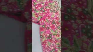 #vedhadesigners #customer #customization #available #trending #ytviral #ytmedia #yt #embroiderysaree