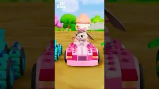 Toy Blocks Cars Fun | Eli Kids