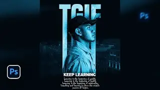 TGIF Flyer Design in Photoshop | Professional Party Poster Tutorial