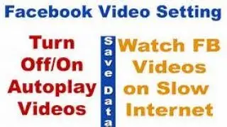 How To Off/Disable Auto Play Video On Facebook In Hindi/Urdu 2017