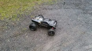 Custom Blackout XTE Pro Bashing in the rain