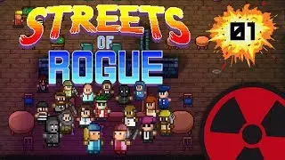 Streets of Rogue - #01: Willkommen im Widerstand! ☢️ [Lets Play-Deutsch]