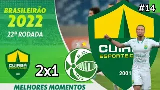 FIFA 22 - CUIAB&Aacute; x JUVENTUDE, BRASILEIR&Atilde;O MODO CARREIRA! 🇧🇷🎮