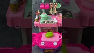 Satisfying with Unboxing & Review Miniature Kitchen Set Toys Cooking Video | ASMR Videos no music