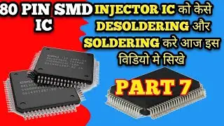 how to soldering how to desoldering injector ic magnet marreli Ecm