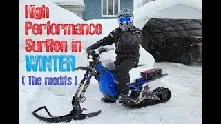 18kW Sur Ron ELECTRIC snowbike