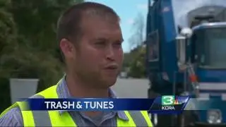 Elk Grove singing garbage man hits all the right notes