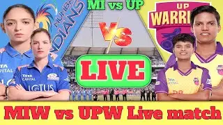 MIW vs UPW Live match, tudey women live match, live IPL match