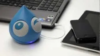 Limitless Creations Water Drop Speaker | Portable Laptop Computer Audio System (MSW1)