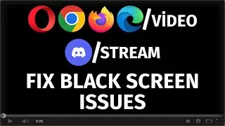 Fix CHROME BLACK SCREEN Video Problem & DISCORD Black Screen Share Stream