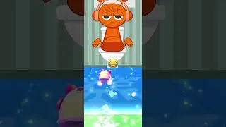 The green-colored Sprunki frightened the orange Sprunki x Tiles Hop game part-11 #sprunki #tileshop