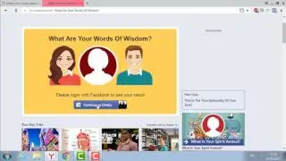 How to make a viral Facebook Quiz