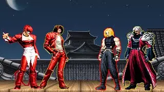 [KOF Mugen] 🔥 Blood Iori Yagami vs Ultimate Rugal (Insane AI) Fight #thekingoffighters