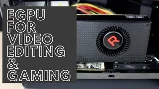 Mantiz Venus eGPU with AMD Vega 64: Macbook Pro 13 inch - Video Editing and Gaming