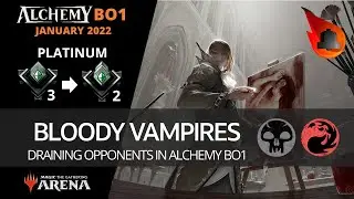 🔴⚫️RAKDOS VAMPIRES BLOOD SACRIFICE ALCHEMY BO1 | Journey2Mythic | Innistrad Crimson Vow [MTG Arena]