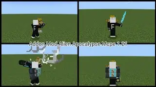 Minecraft Addon Mod Alien Apocalypse Mcpe 1.21
