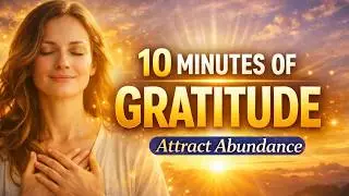 10 Minutes of Gratitude Affirmations | Raise Your Vibration & Attract Abundance Fast