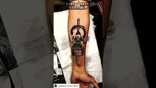 #daredeviltattooz #chinese #warrior #lordshiva #mix #concept #mohali #ludhiana #tattoo #inklife #art