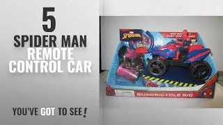 Top 10 Spider Man Remote Control Car [2018]: SPIDER-MAN Quadricycle Quad Car Remote Control R/C